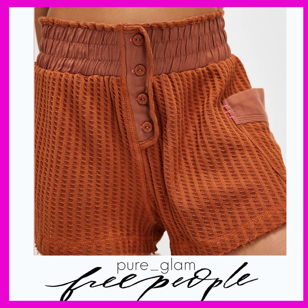 Free People thermal shorts
